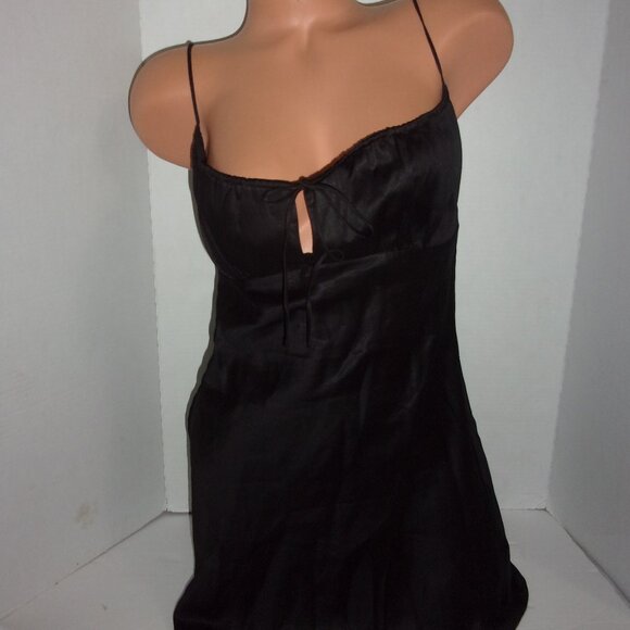 Victoria's Secret Black Tencel Slip Dress - Picture 4 of 6